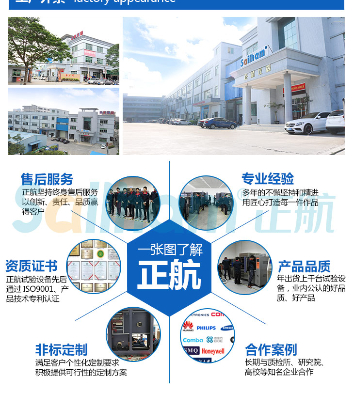 了解正航蒸汽老化試驗機(jī)的工廠外景