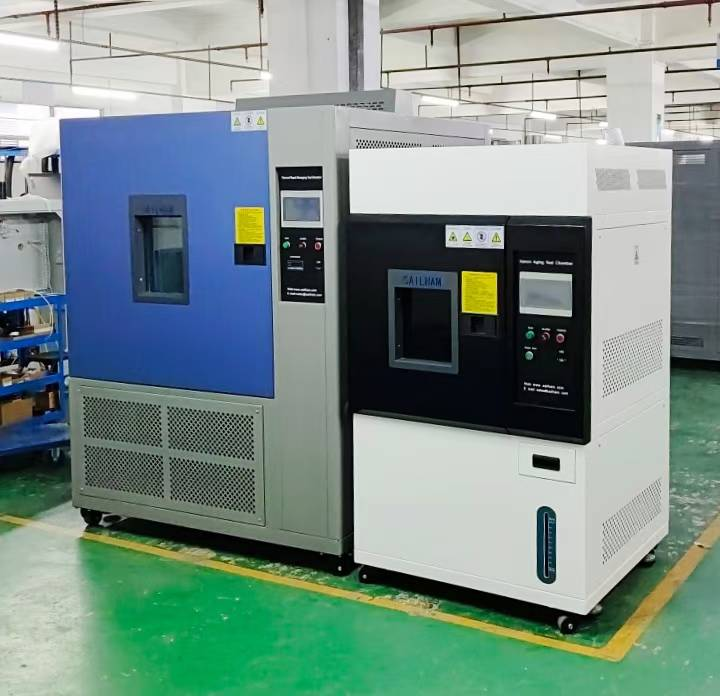 150L非標氙燈老化箱出口巴西、1000L快溫變箱(線性5℃)